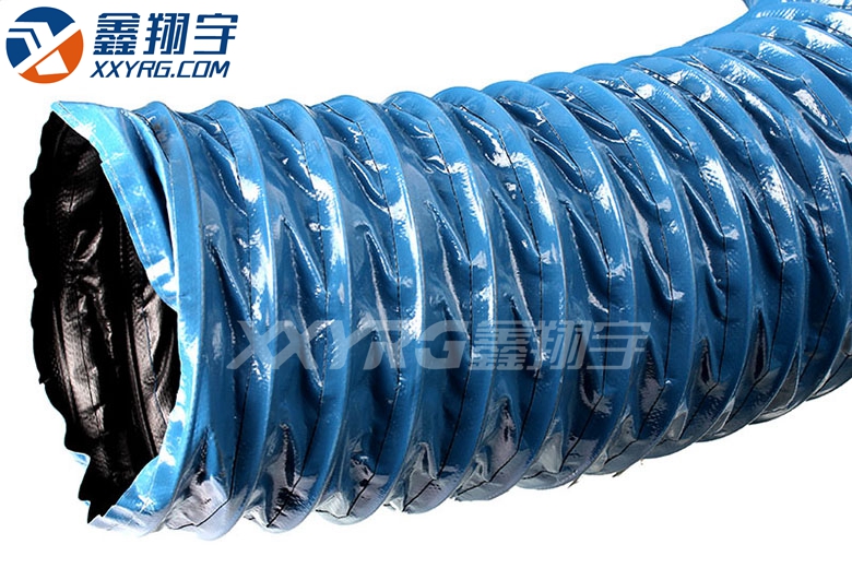 吸氣壁藍色尼龍布風管 吸氣壁藍色尼龍布風管